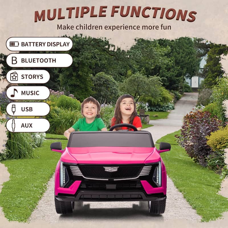 24V Ride on Car, Licensed Battery Powered Electric Vehicle