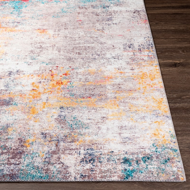 Tamrika Modern Abstract Area Rug