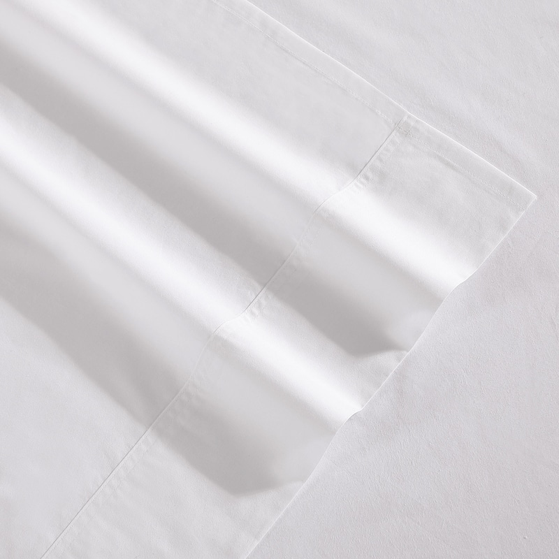 Tommy Hilfiger Solid Percale Cotton Sheet Set
