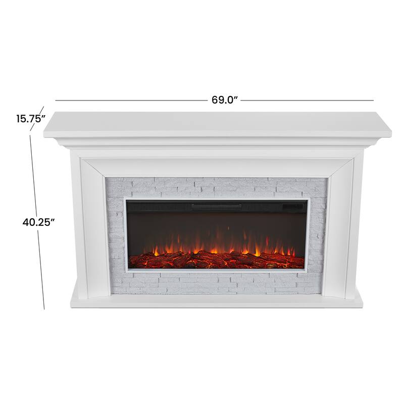 Sonia 69" Landscape Electric Fireplace by Real Flame