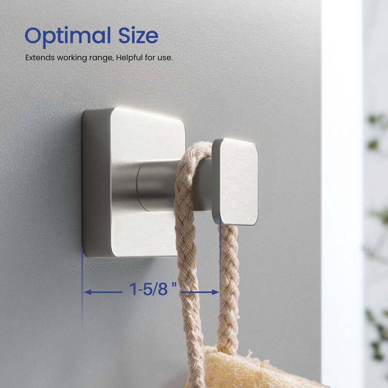 Blaze Bathroom Towel & Robe Hook 3 Count