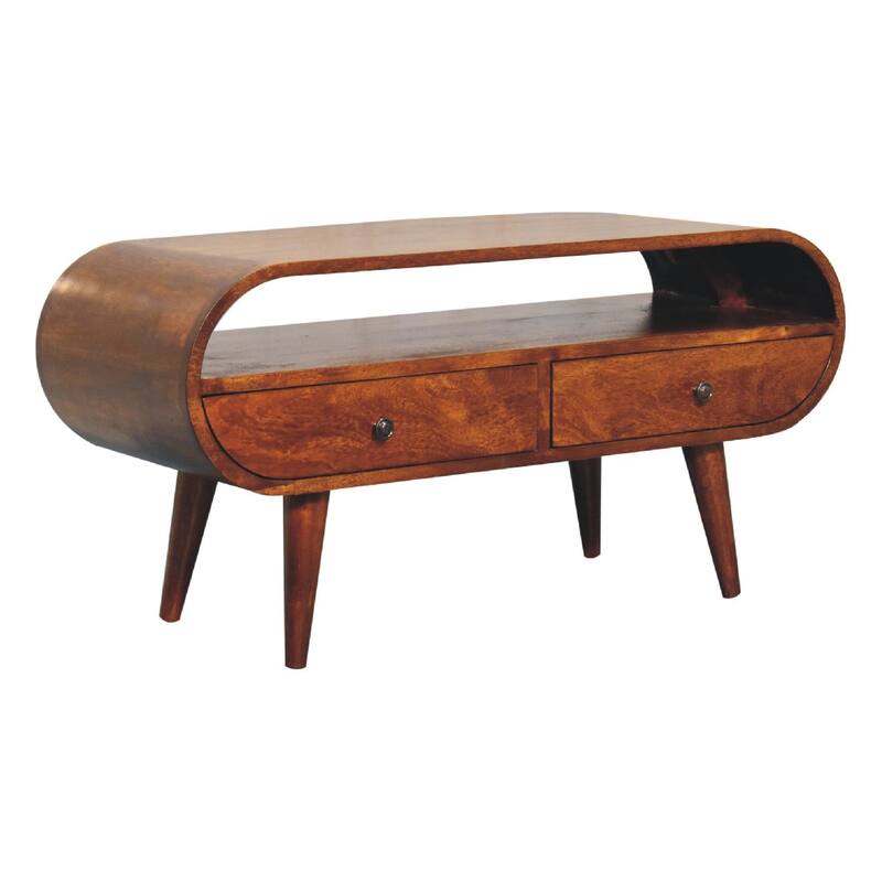 Modern TV Stand with Wood Feet, Entertainment Center with Large Storage Drawers