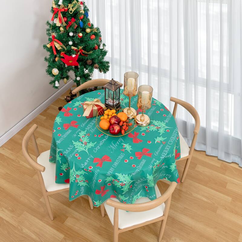 Retro Cofee Print tablecloth Great Flannel Elegant Waterproof Durable