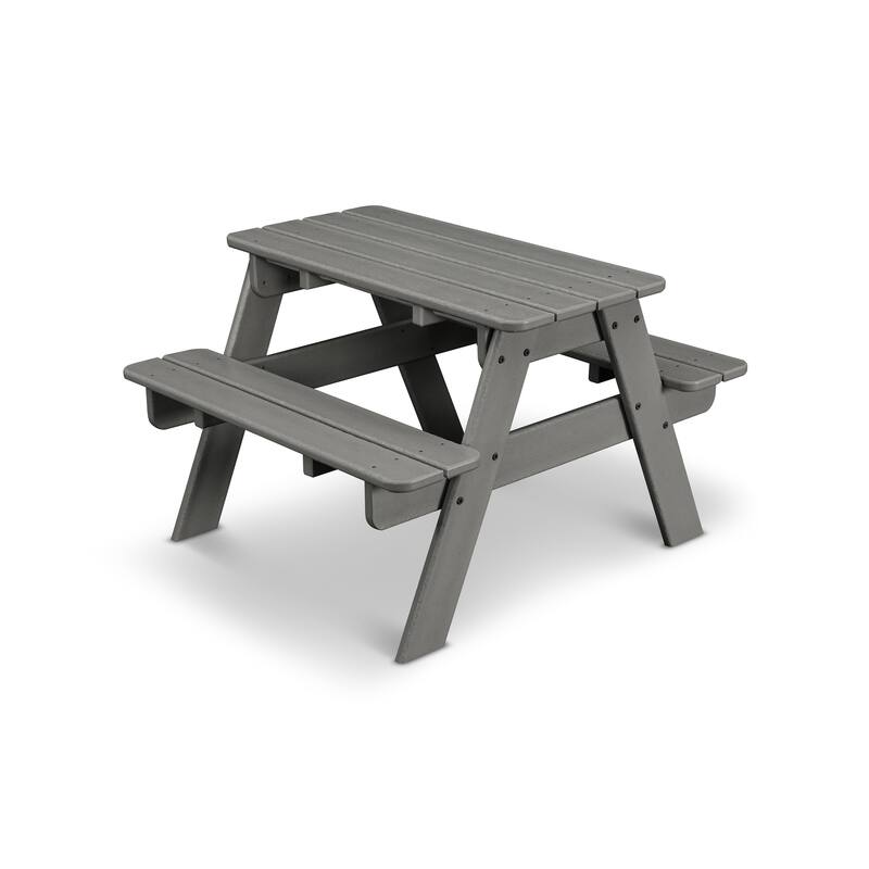 POLYWOOD Kids Outdoor Picnic Table