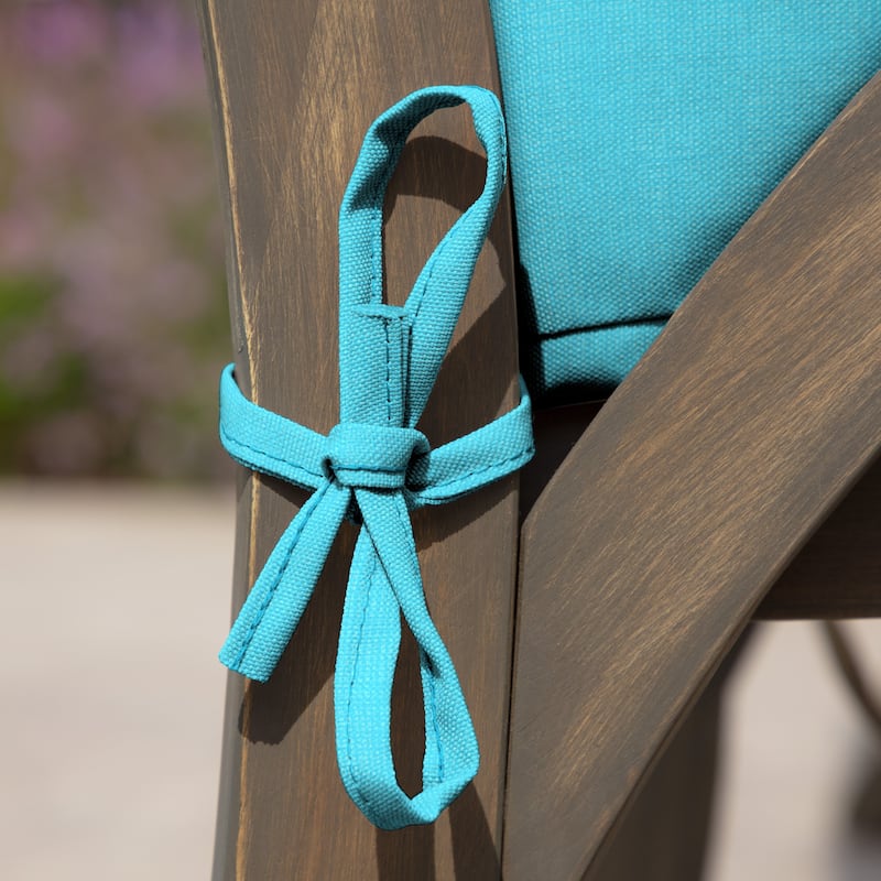 ARDEN Leala Texture 21-inch Square Patio Chair Cushion Set