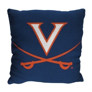 NCAA Vriginia Cavaliers Invert 20 Inch Pillow - Bed Bath & Beyond ...