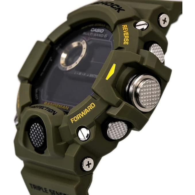Casio Rangeman MB6 Triple Sensor Atominc watch - 55.2 x 53.5 x 18.2mm