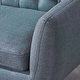 preview thumbnail 18 of 19, Bernice Mid-century Modern Petite Sofa by Christopher Knight Home