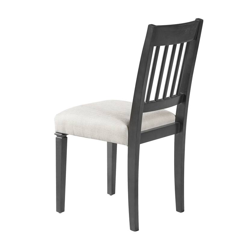 Retro 6-Piece Dining Room Set, Classic Wooden Table with 4 Chairs and Bench for Stylish Kitchen Decor