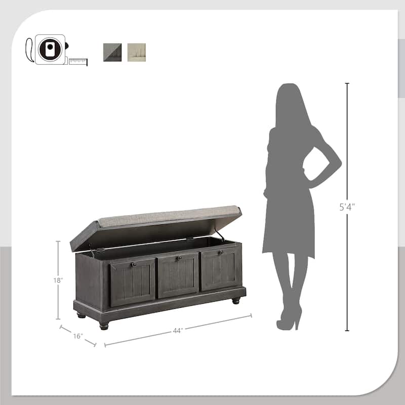 Ouray Lift-Top Storage Bench