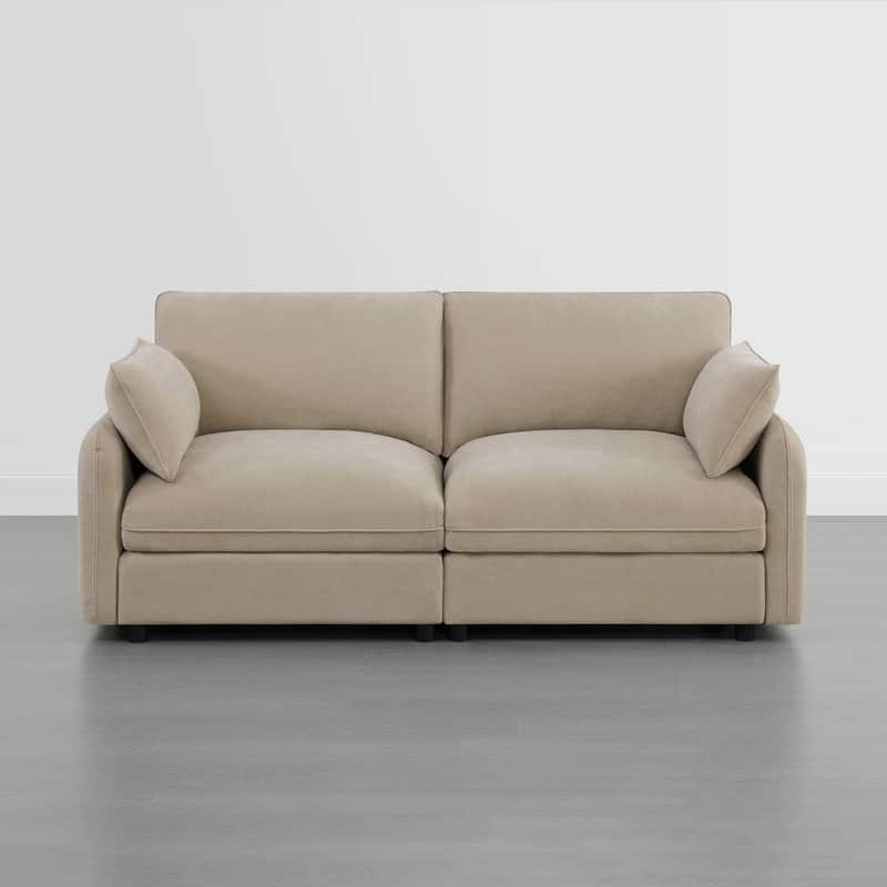 Spruce & Spring Oversized Cloud Modular Sectional Couches for Living Room