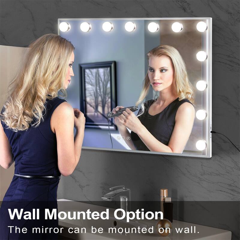Hollywood Makeup Mirror with Lights