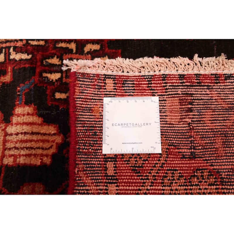 ECARPETGALLERY Hand-knotted Anadol Vintage Black, Red Wool Rug - 5'3 x 8'9