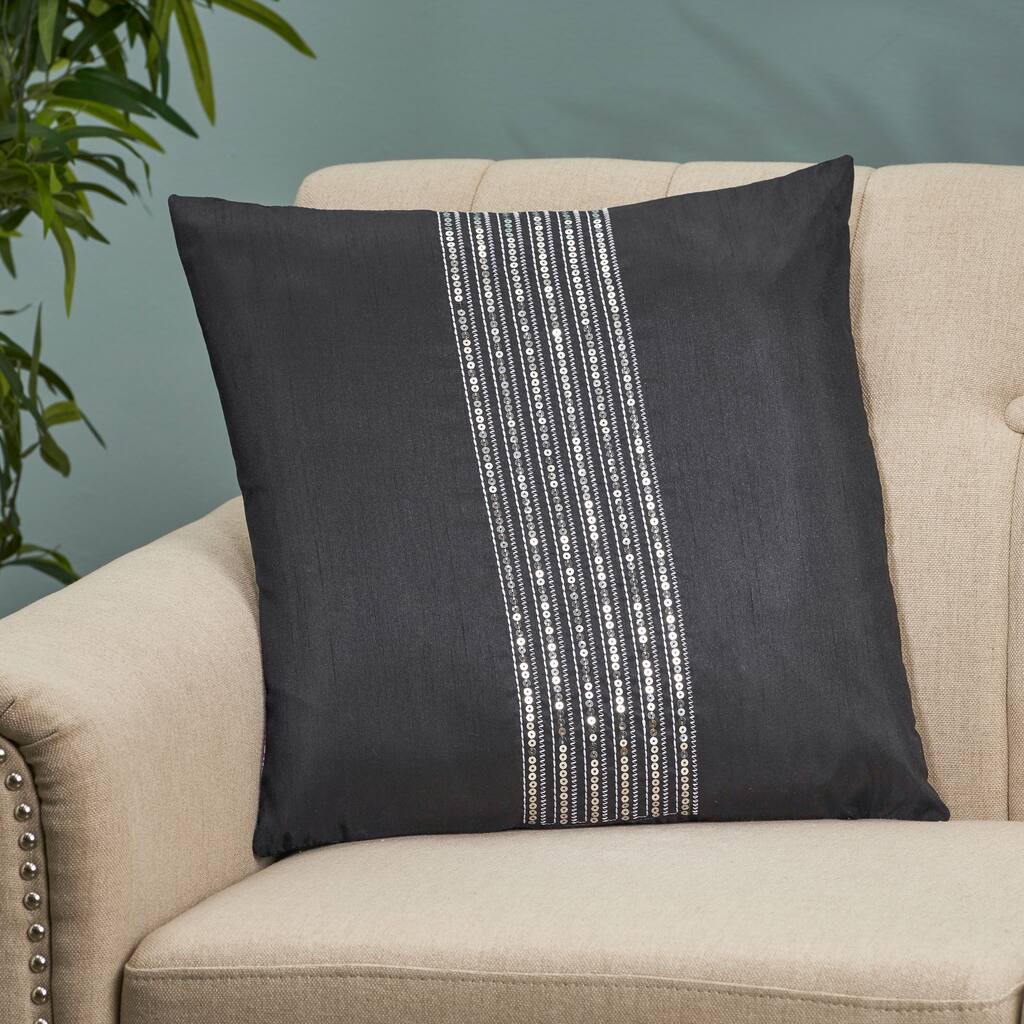 Armagh Modern Fabric Throw Pillow Cover by Christopher Knight Home