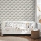 preview thumbnail 2 of 8, Tempaper Feather Flock by Genevieve Gorder Peel and Stick Wallpaper - 15 sq. ft.