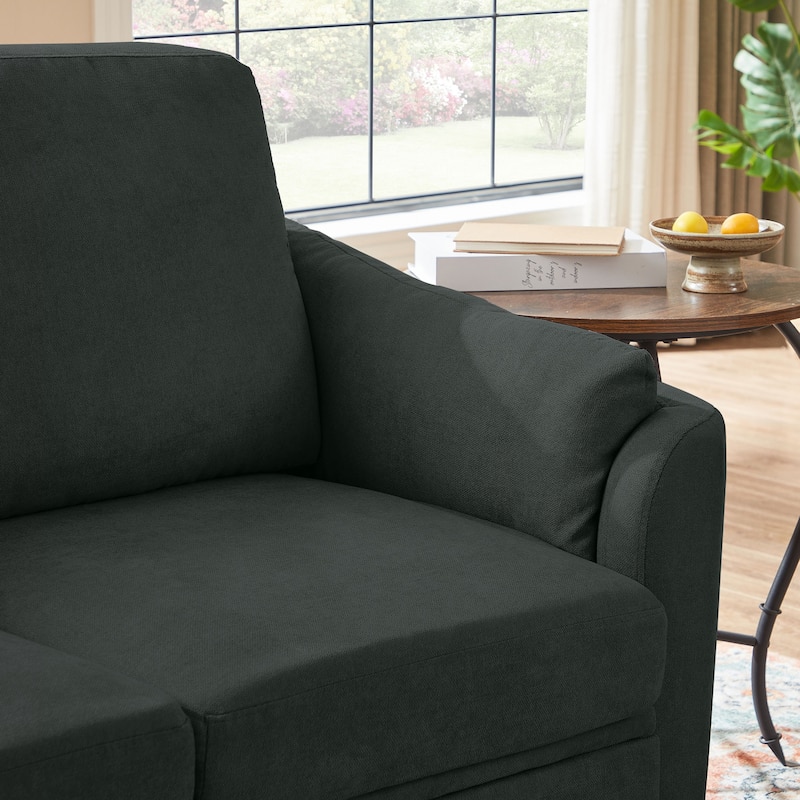 59.06" Loveseat Sofa with Soft Handrest