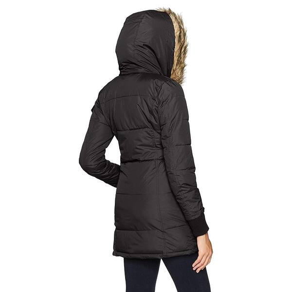 Shop Celcius Premium Women S Coat Black Size Xl Parka Faux Fur