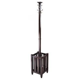 Coat stand with online umbrella holder