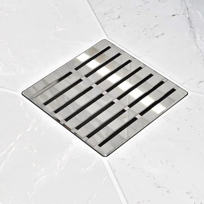 Ebbe America E4811-PC PARALLEL - Polished Chrome - Unique Drain Cover