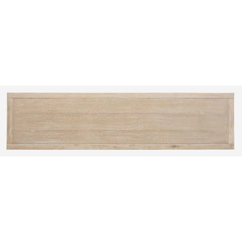 Magnussen Home Herringbone Ridge White Buffet - 72''W x 18''D x 36''H