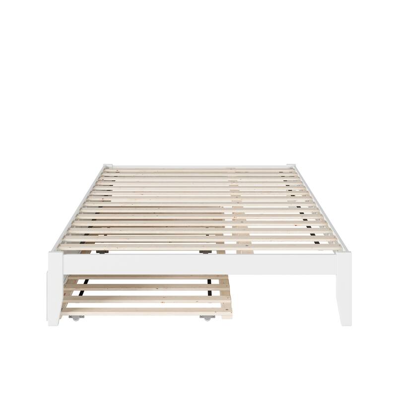 Colorado Bed with USB Turbo Charger and Twin Extra Long Trundle