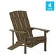 preview thumbnail 65 of 126, All-weather Poly Resin Wood Outdoor Adirondack Chair (Set of 4)