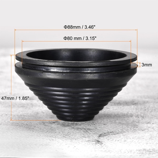 Uxcell T Type Rubber Grommet Mount Dia 46.3mm ID 35mm Seal Protection Flexible Hole Plugs Cable Pipe Black 1e1d6a6a 86a0 4bde 925c 9438d314cdaf.de1ee8c91fda48610a132fdf0c726e78 - View #7