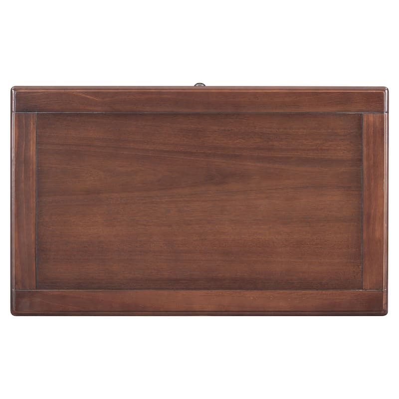 Three-Drawer Nightstand Storage Wood Cabinet