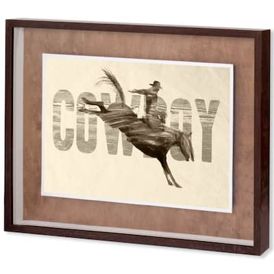 Cowboy Framed Art Print