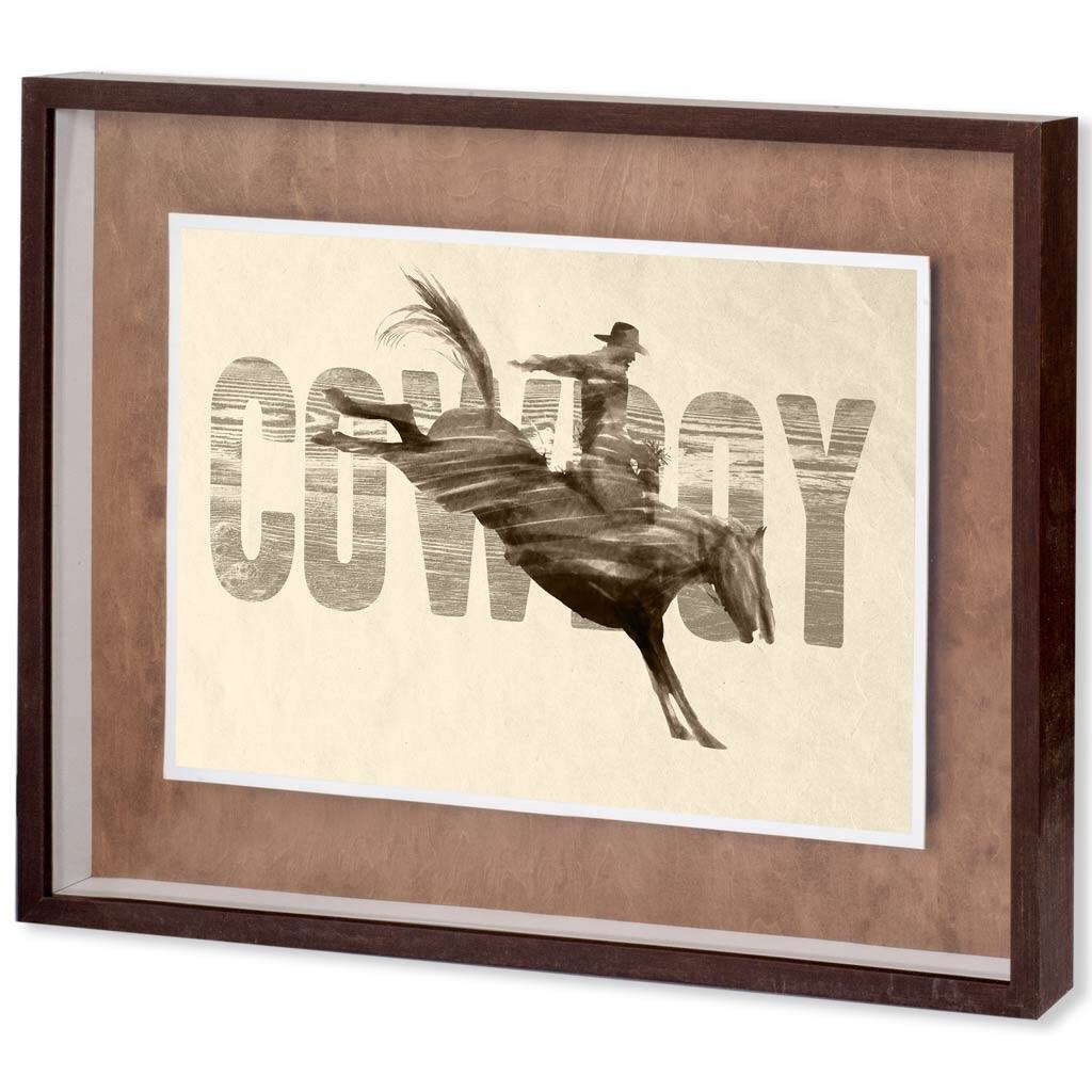 Cowboy Framed Art Print