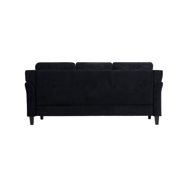 Raelynn Button Tufted Sofa Affordable Modern Sofa - Microfiber Couch for Small Spaces, Living Room, Bedroom