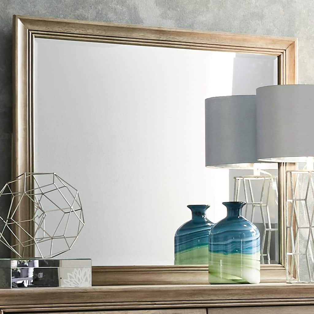 Sun Valley Sandstone Mirror - Beige/Brown