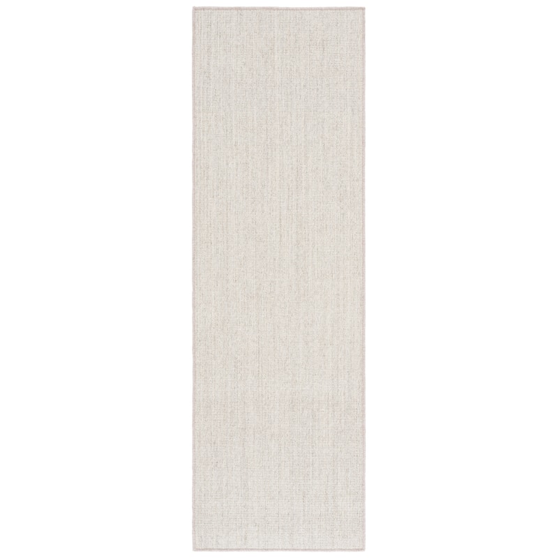 SAFAVIEH Natural Fiber Aurica Farmhouse Sisal Rug - Marble/Grey - 2'6" x 8' Runner