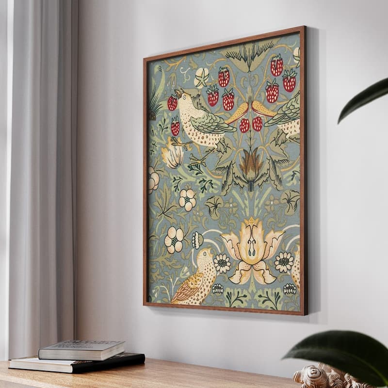 Vintage Abstract Print CLXXIX -Framed Print