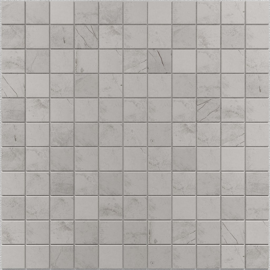 Cruz Bay Studio MKT61166 Pierre - 12" x 24" Square Floor and Wall Tile - Light Grey Matte