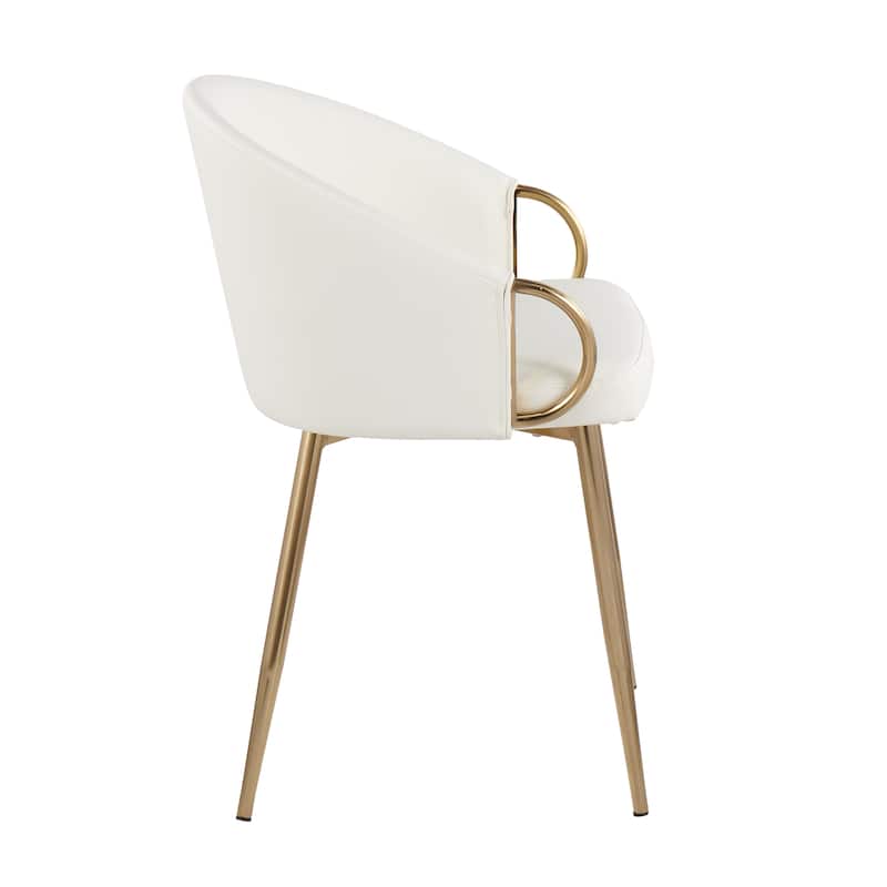Silver Orchid Battista Upholstered Chair - Set of 2