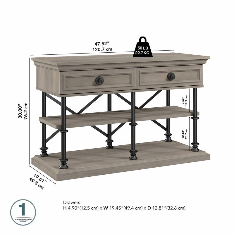 Coliseum Designer Console Table by Bush Furniture