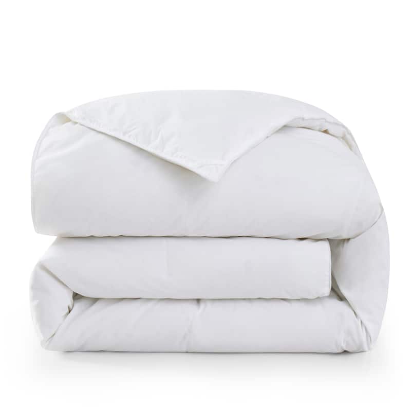Light&All-Season Warmth White Goose Feather Down Comforter Duvet