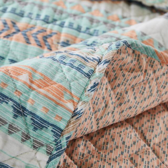 The Curated Nomad San Carlos Quilted Throw Blanket Overstock 28519514