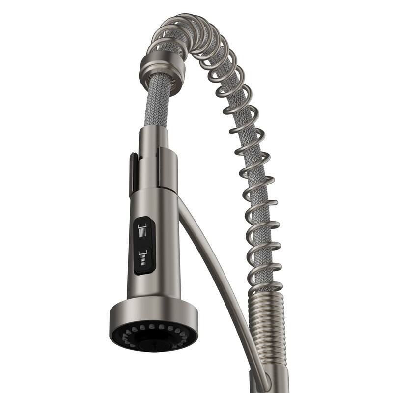 Karran Scottsdale Single Handle Commerical Pull-Down Sprayer Kitchen Faucet