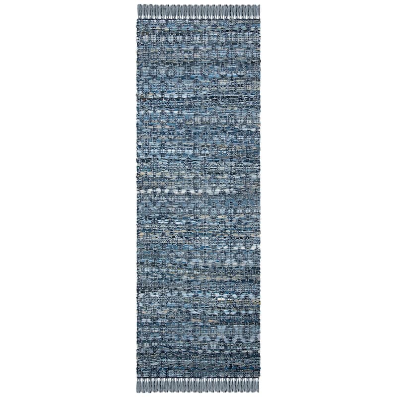 SAFAVIEH Handmade Montauk Heirloom Casual Geometric Cotton Rug