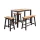 Sonoma Wood 4-piece Pub Set With Table