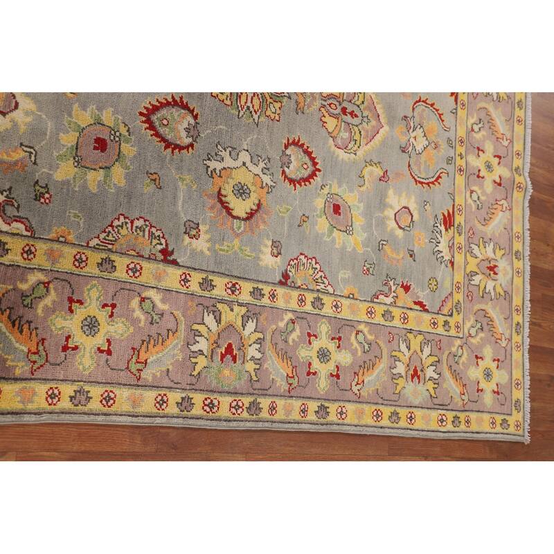 Kazak Oriental Area Rug Handmade Geometric Wool Carpet - 5'3" x 6'7"