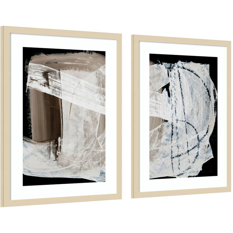 Mind No. 1 & 2 2 Piece by Dan Hobday Framed Wall Art Prints