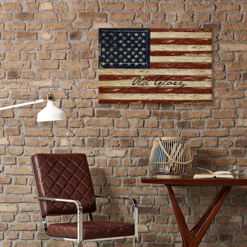 Old Glory by Beth Albert Canvas Art Print