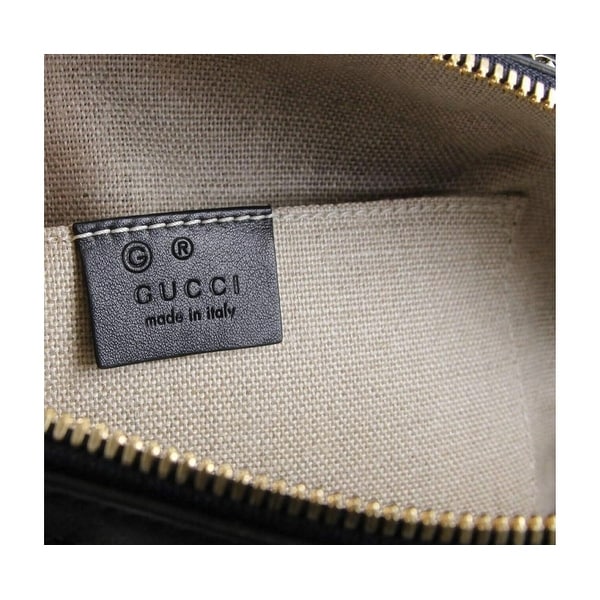 gucci wallet crossbody microguccissima black