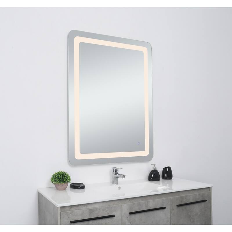 Indigo Home 30in x 40in soft edge LED mirror