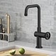 preview thumbnail 36 of 165, Kraus Urbix Industrial Solid Brass Kitchen Faucet