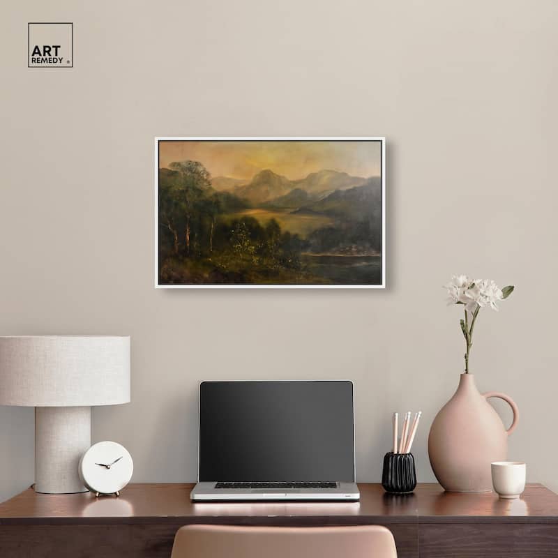 Highland Hues Canvas by Art Remedy