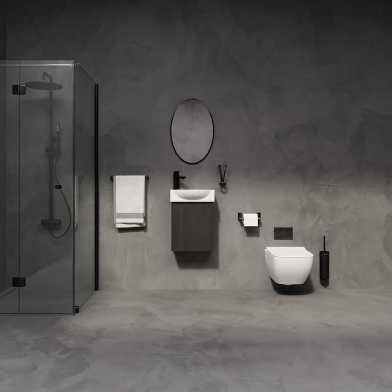 Modern Bathroom Small Vanity with Sink